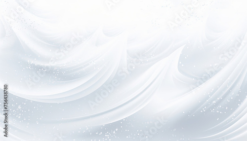 Numerous Bubbles on White Background