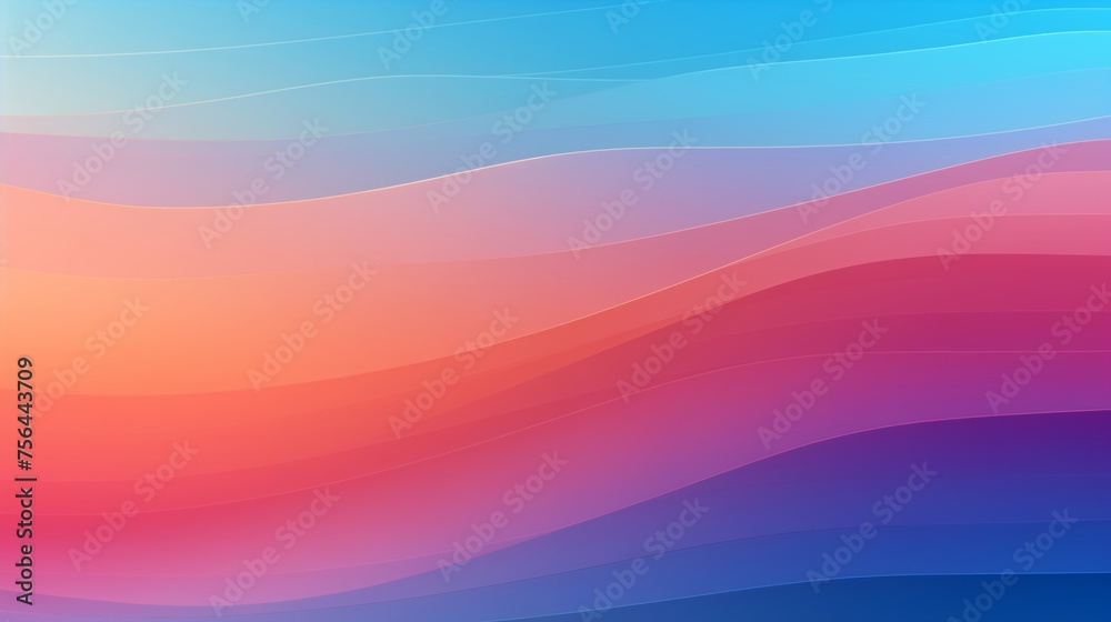 Abstract Color Flow Background Wallpaper