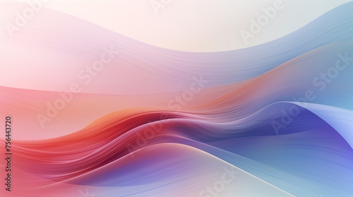 Abstract Color Flow Background Wallpaper