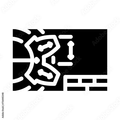 technical illustrations glyph icon vector. technical illustrations sign. isolated symbol illustration