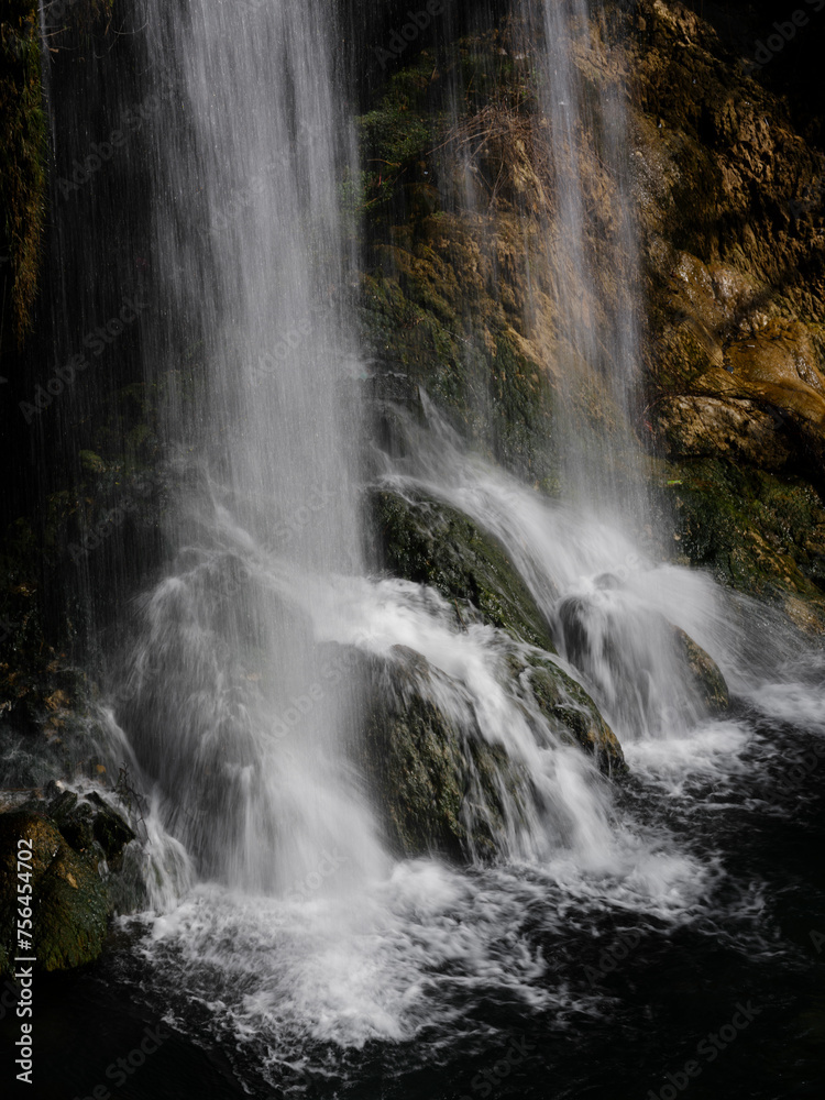 beautiful waterfall in the forest beautiful waterfall in the forest