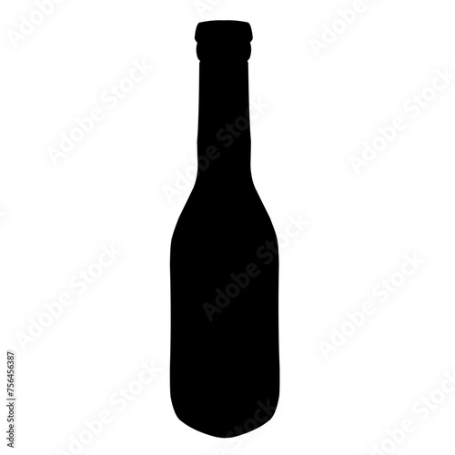bottles silhouettes