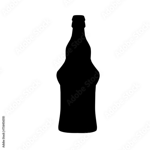 bottles silhouettes