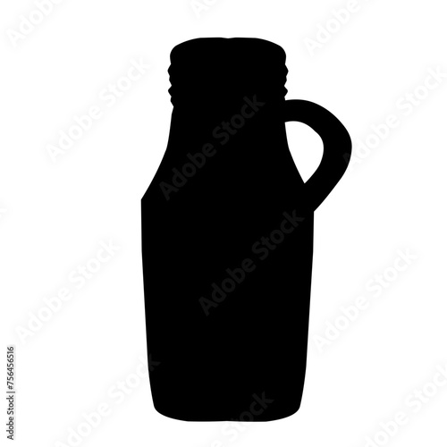 bottles silhouettes