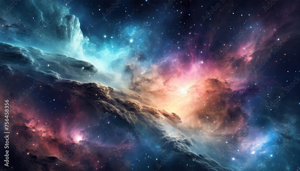 Fototapeta premium 아름다운 우주