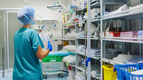  inventory at the hospital pharmacy photo