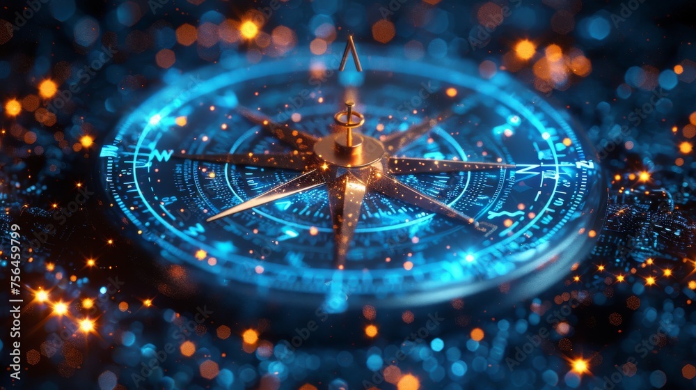 Compass wind rose vector design Compass wind rose vector design