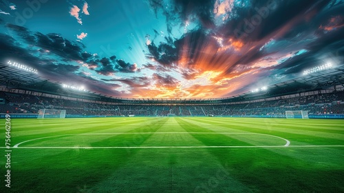 "Captivating Scenes of a Vibrant Stadium: A Photographic Journey" © Famahobi