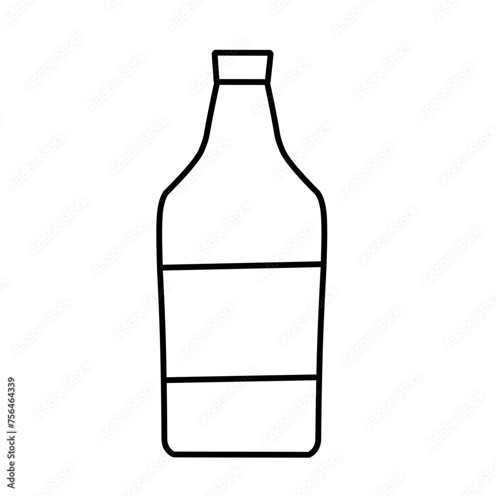 vector illustration of a set of plastic bottles vector illustration of a set of plastic bottles
