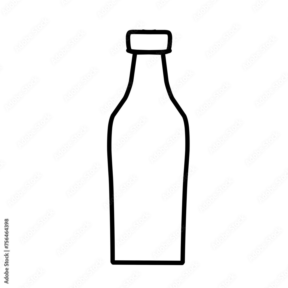 vector illustration of a set of plastic bottles vector illustration of a set of plastic bottles
