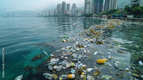Garbage pollution of the ocean