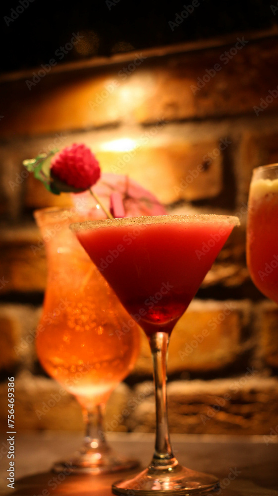 cocktail in the bar