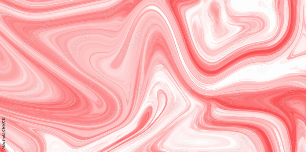 Red and white paint mixing background. Pink Acrylic Pour Color Liquid marble abstract surfaces Design. Abstract background pattern and texture of swirling pink ink. Red and white paint mixing background. Pink Acrylic Pour Color Liquid marble abstract surfaces Design. Abstract background pattern and texture of swirling pink ink.