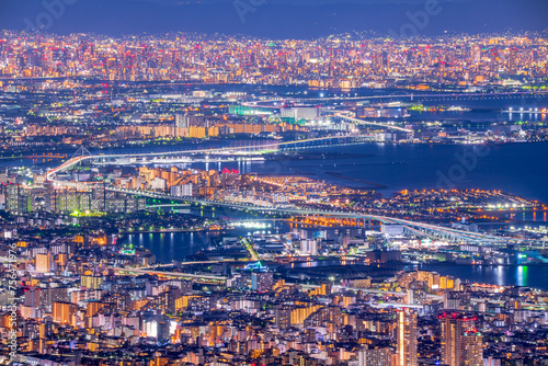 神戸　掬星台からの夜景 © butterfly0124