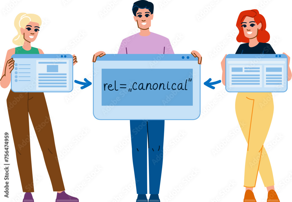 Vetor De Coding Canonical Tag Vector Description Code Html Metadata Vetor de coding canonical tag vector description code html metadata
