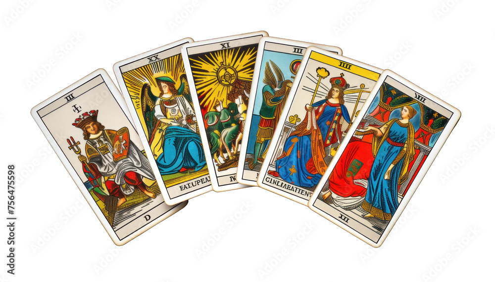 Obraz premium Divination cards, tarot, divination cards