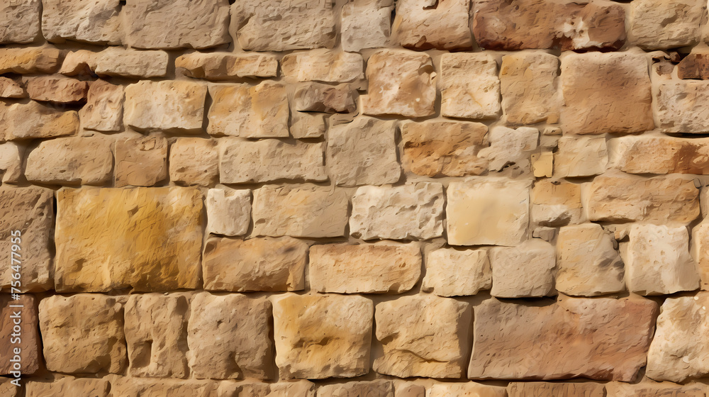 Rustic stone wall background