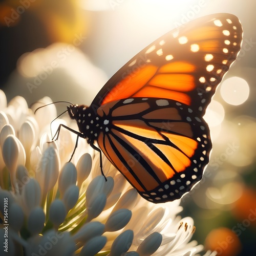 monarch butterfly on a flower