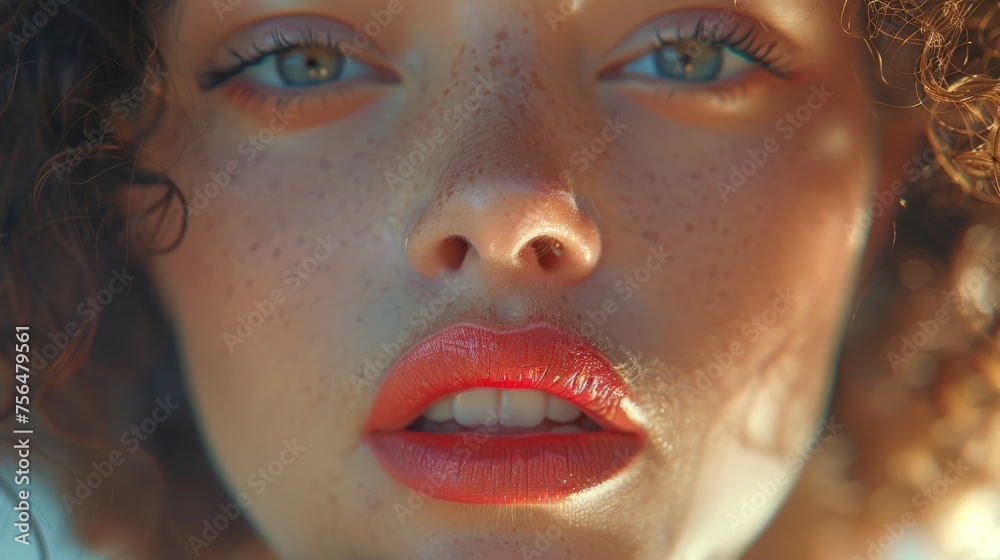 woman with red lipstick woman with red lipstick