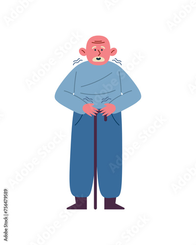 parkinson senior man