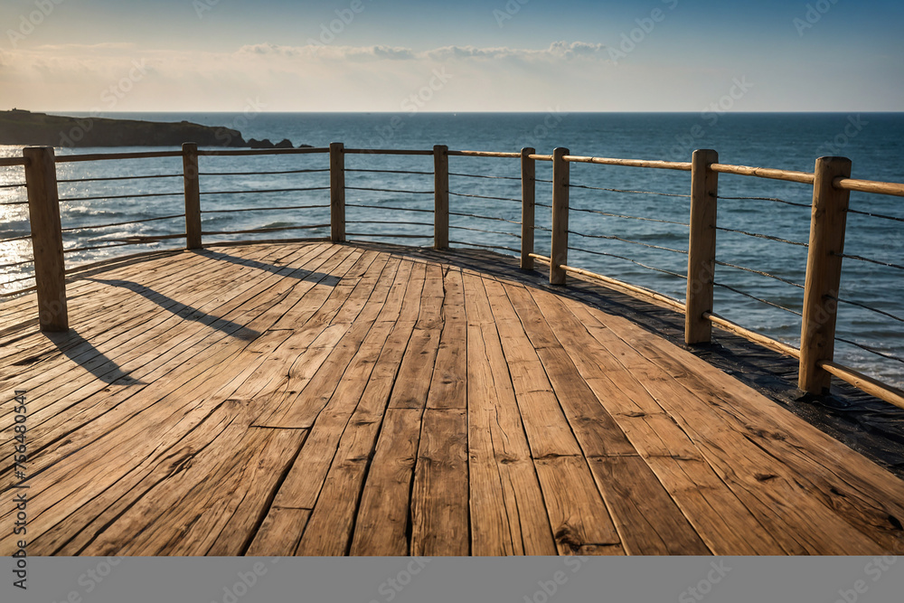 wooden pier in the sea wooden pier in the sea