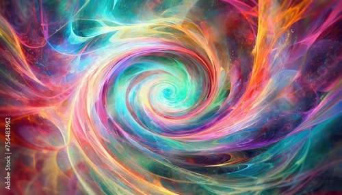 not of this world energy background beautiful ethereal flowing multicoloured energy vortex background