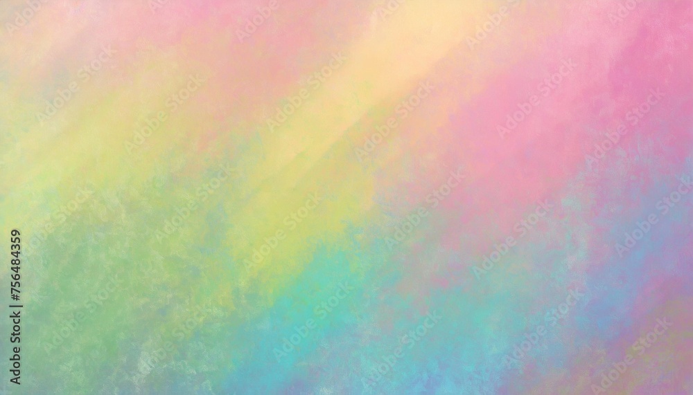 pastel color pink blue yellow green gradient grunge wall abstract background