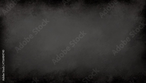 black background with dark border with mottled abstract texture design elegant old vintage distressed background