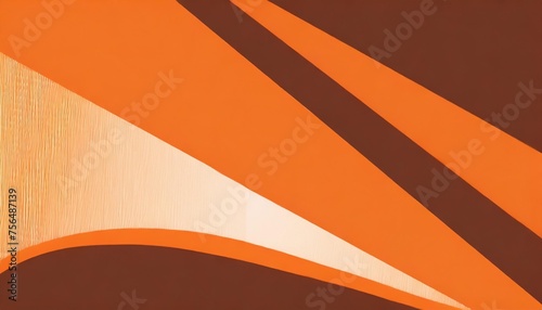 orange elegant banner design background