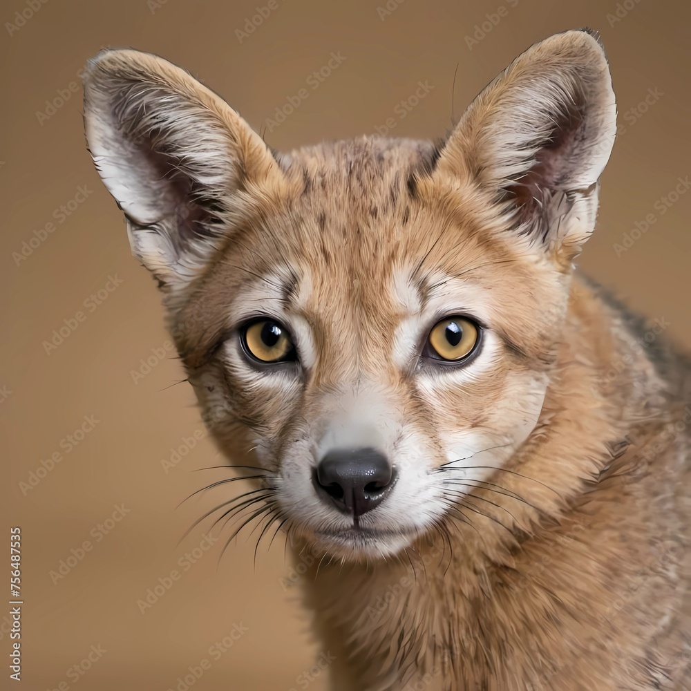 Fototapeta premium portrait of a fox