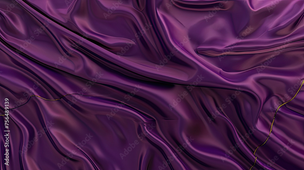 Fototapeta premium 2D light flat silk fabric texture with reddish purple hue