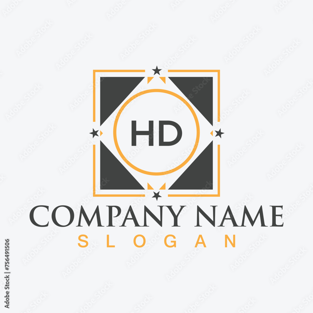 HD Logo Letter Design For Business Template Vector HD Logo Letter Design For Business Template Vector