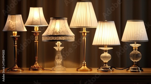 beauty and useful of lamps for interior decoration.