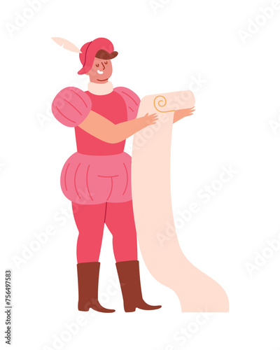poet man cartoon