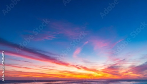 sky background with pink hues during sunset