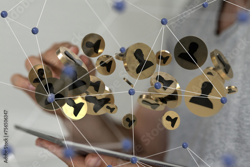 using social network connec...