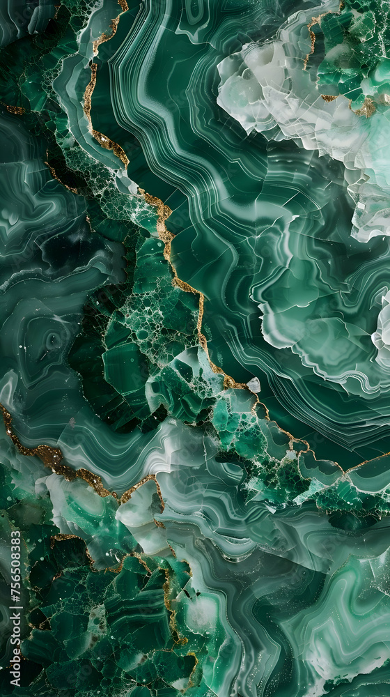 Blue green marble background and golden waves. Wallpaper minimalism with blue jade vibes. High-resolution Blue green marble background and golden waves. Wallpaper minimalism with blue jade vibes. High-resolution