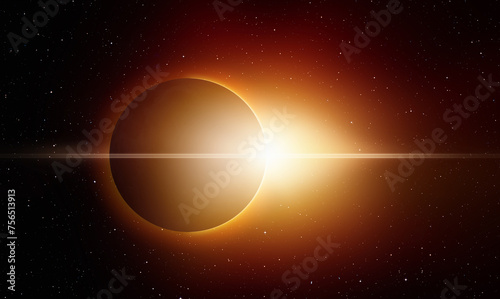 Fototapeta Naklejka Na Ścianę i Meble -  Solar Eclipse 