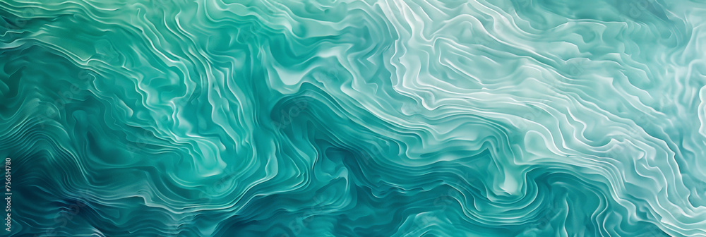 turquoise and green watercolor background with green waves , teal blue green Abstract watercolor paint background.banner turquoise and green watercolor background with green waves , teal blue green Abstract watercolor paint background.banner