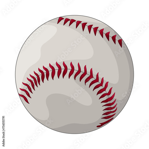 Illustration of baseball 