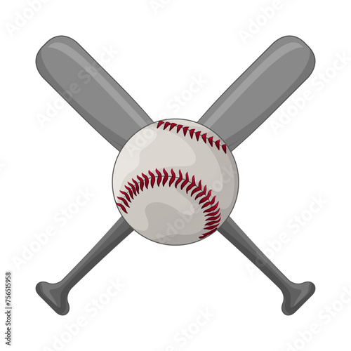 Illustration of baseball 