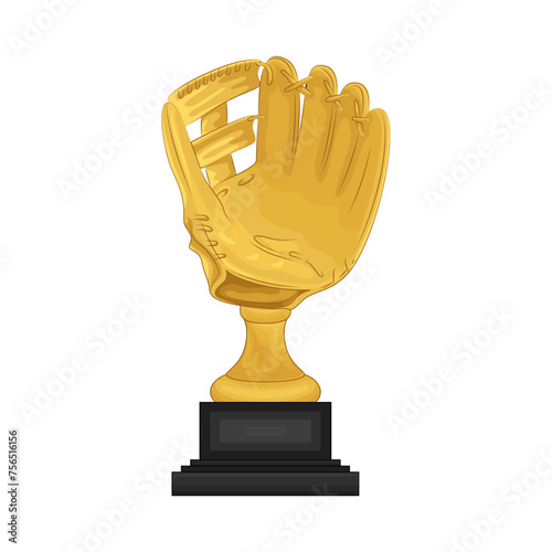Illustration of baseball cup 