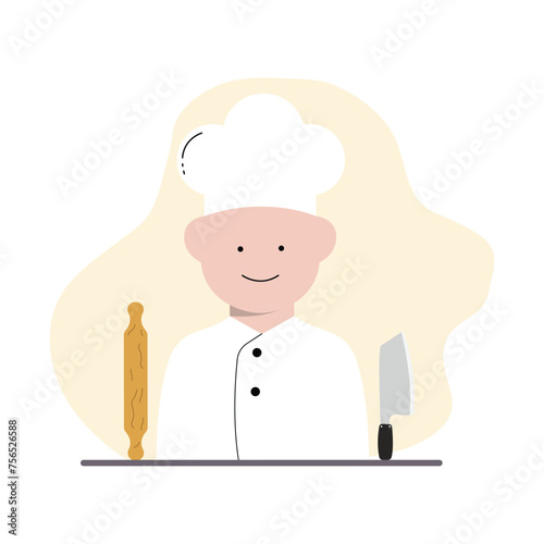 
set of icons vector illustration concept line character profession job collection of simple and colored avatar symbols