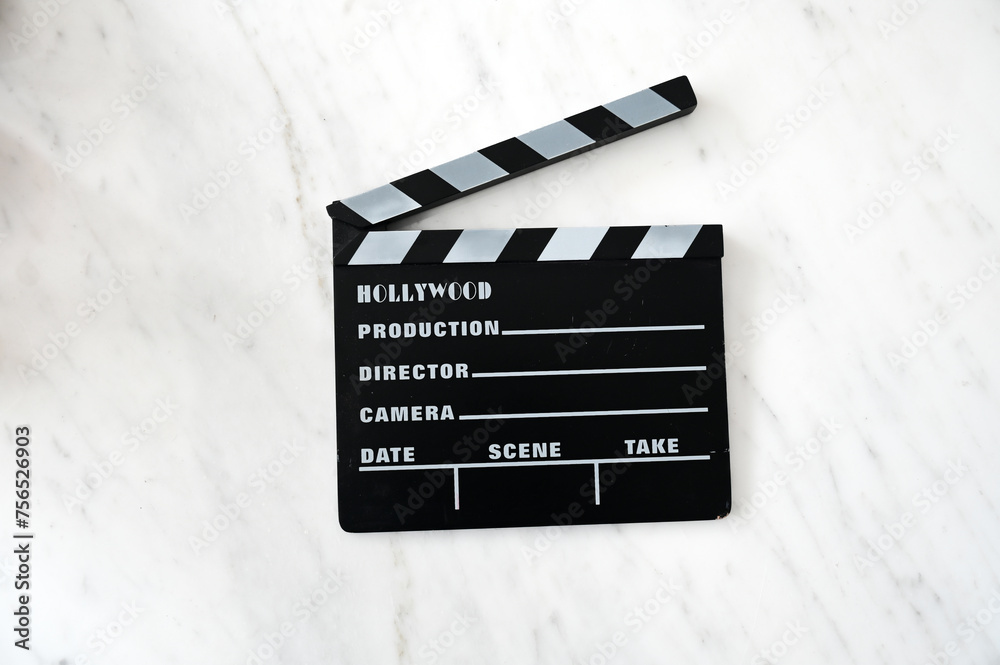 Obraz premium Clap de cinéma