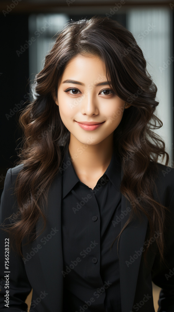 Beautiful asian young woman Beautiful asian young woman