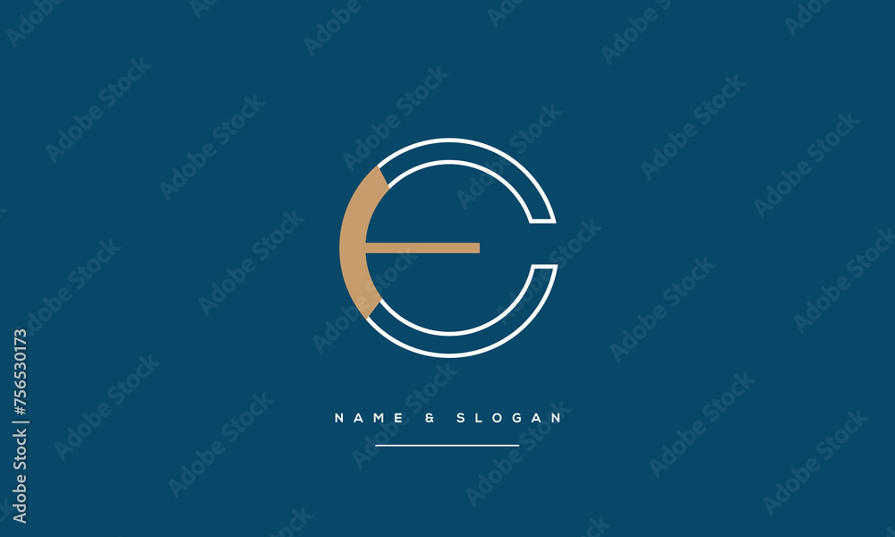 TC, CT, C, T, Abstract Letters Logo Monogram TC, CT, C, T, Abstract Letters Logo Monogram