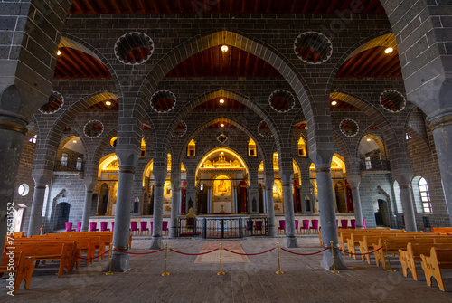 he Surp Giragos Armenian Church or St. Kyriakos Church is in the Sur district of Diyarbakır in southeastern Turkey.