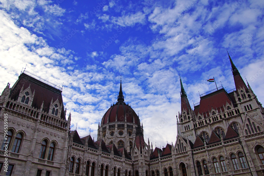 The Hungarian Parliament Building, also known as the Parliament of Budapest.One of Europe's oldest legislative buildings