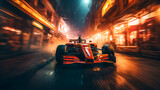 High-Speed Formula 1 Racing