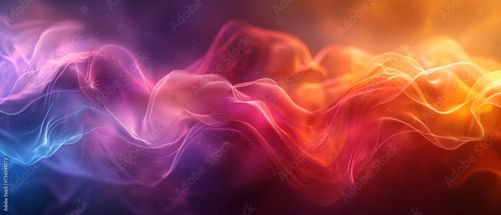 Abstract background in yellow, red, and purple colors, with space for design. Multicolor. Mother's day, holiday concept.